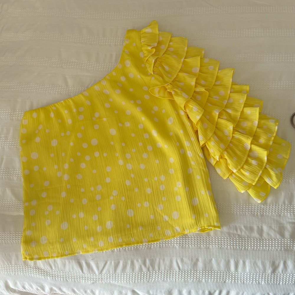 Yellow top Amazon the Drop Jessica Chan Collab
